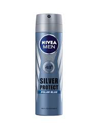 Nivea Deodorant Men Silver Protect Polar Blue