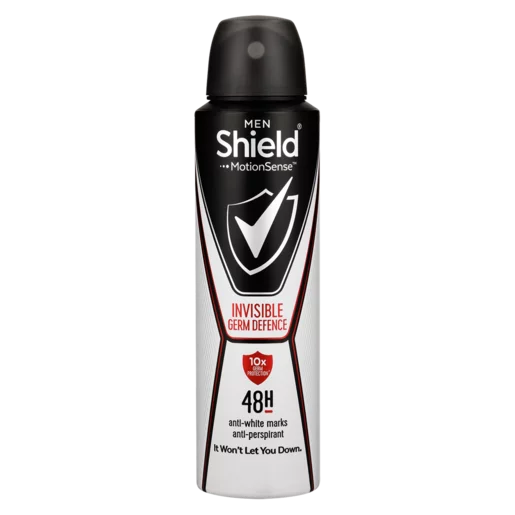 Shield Men Motion Sense Invisible Germ Defence AntiPerspirant