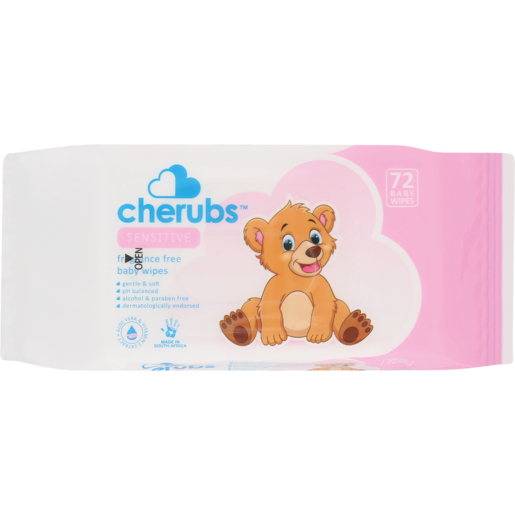 Cherubs Wipes Fragrance Free 