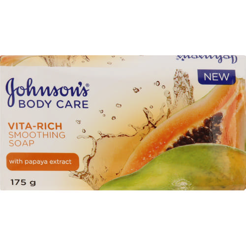 Johnsons Vita Rich Smoothing Papaya Soap