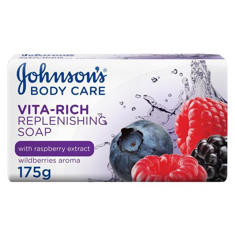 Johnsons Vita Rich Replenishing Berries Soap