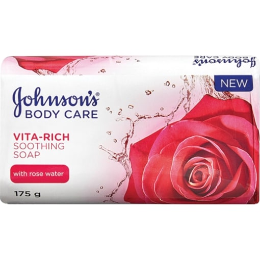 Johnsons Vita Rich Soothing Rose Soap