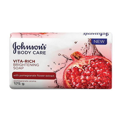 Johnsons Vita Rich Brightening Pomegranate Soap