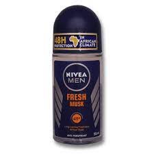 Nivea Men Fresh Musk Rollon