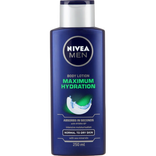 Nivea Body Cream Men Max Hydration