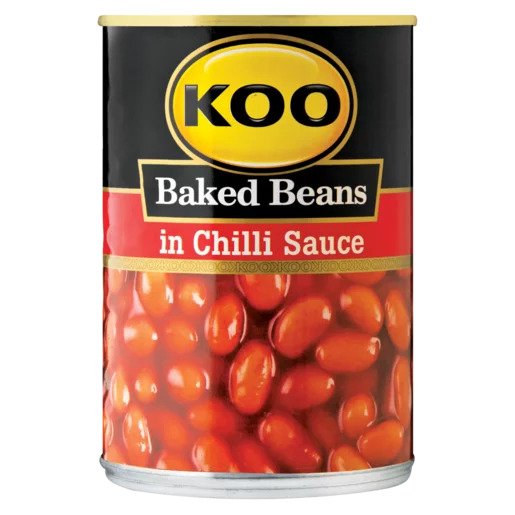 Koo Baked Beans In Chilli Sauce