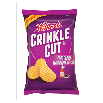 Willards Crinkle Cut Fruit Chutney