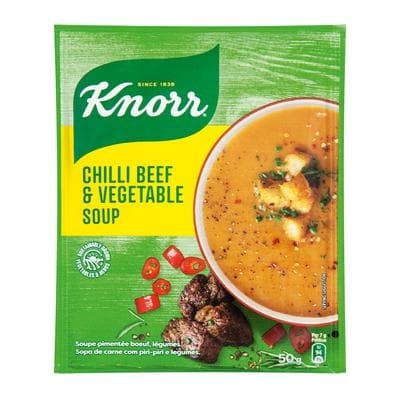 Knorr Soup Chilli Beef  and  Vegetable