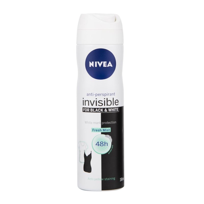 Nivea Deodorant W Invisible  B and W Fresh Mist