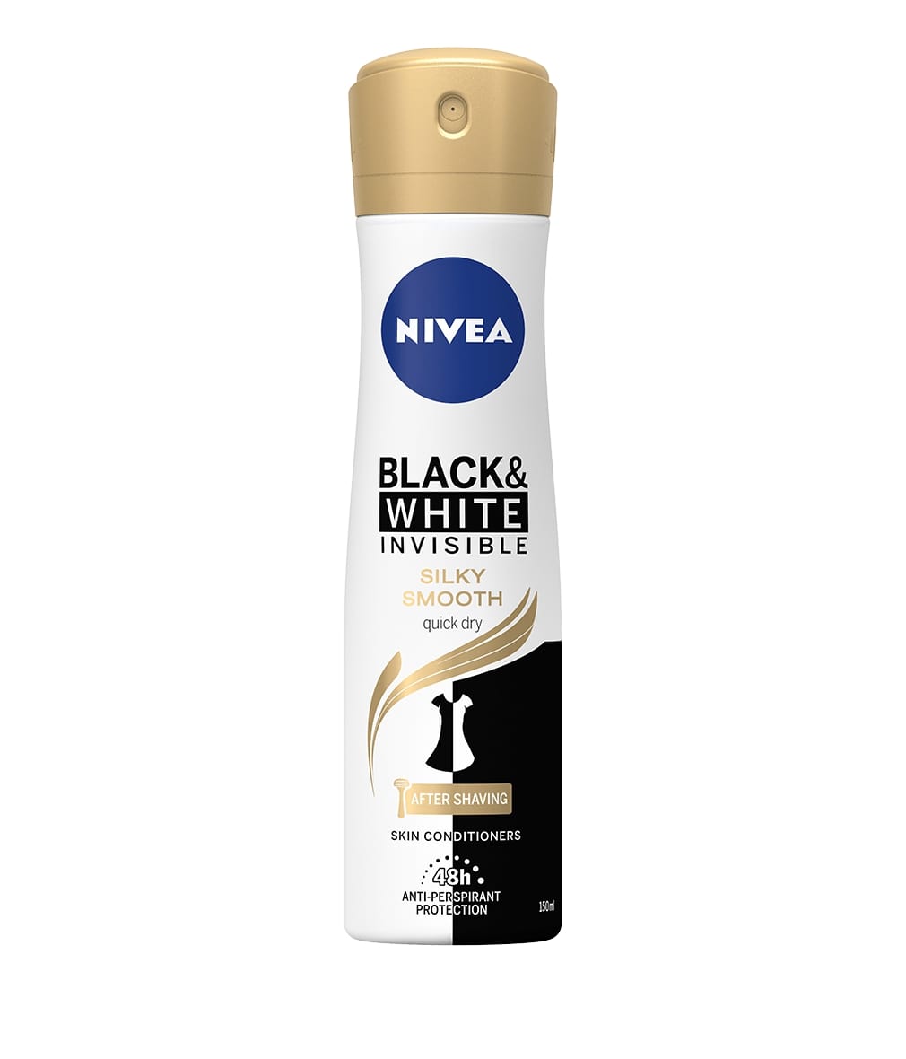 Nivea Deodorant Women Black and White Silky Smooth