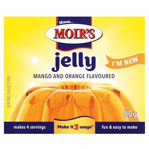 Moirs Jelly Mango and Orange