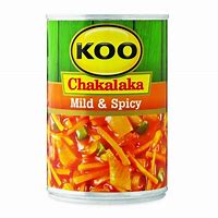 Koo Chakalaka Mild  and  Spicy With Beans