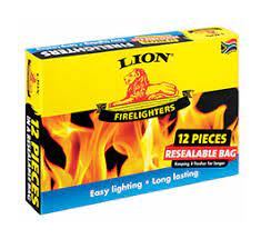 Lion Strikers Firelighters