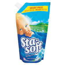 Sta Soft Fabric Conditioner Detergnt Pouch Spring Fresh