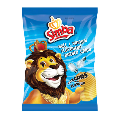 Simba Salt  and  Vinegar Flavoured Potato Chips