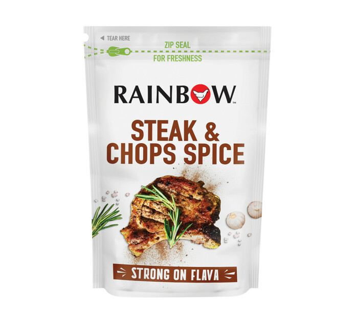 Rainbow Spice Steak  and  Chops