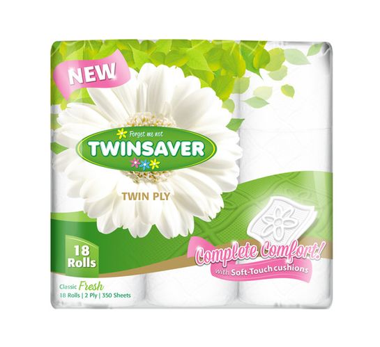 Twinsaver Luxury 2 Ply Toilet Paper