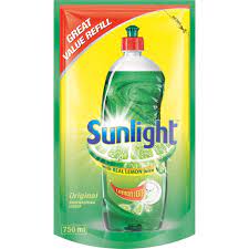 Sunlight Extra Dishwash Refill Antibacterial