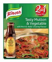 Knorr Tasty Soup Mutton and Vegetables with Mrs Balls Chutney flavour  50gm