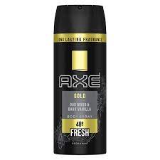 Axe Deodorant Aerosol Gold   