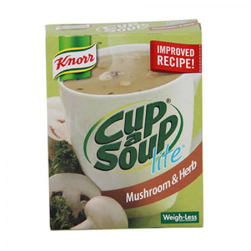 Knorr Cup A Soup Lite Mushroom  and  Herb