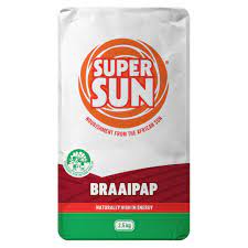 Super Sun Maize Meal Braaipap