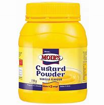 Moirs Vanilla Custard Powder Tub