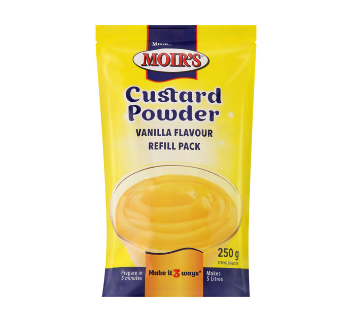 Moirs Vanilla Flavoured Custard Powder Refill Pack