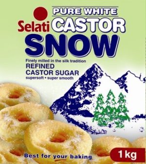 Selati Castor Snow Refined Castor Sugar