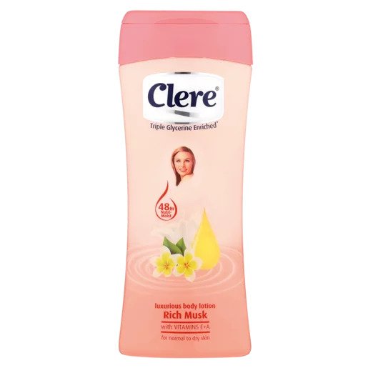 Clere Hand and Body Lotion Rich Musk  