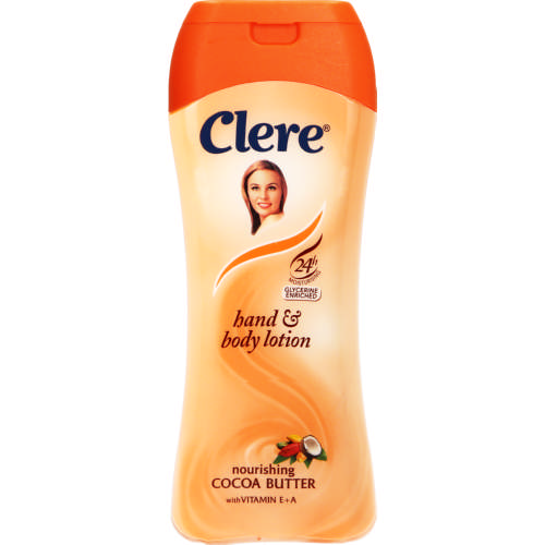 Clere Hand  and  Body Lotion Cocoa Butter  