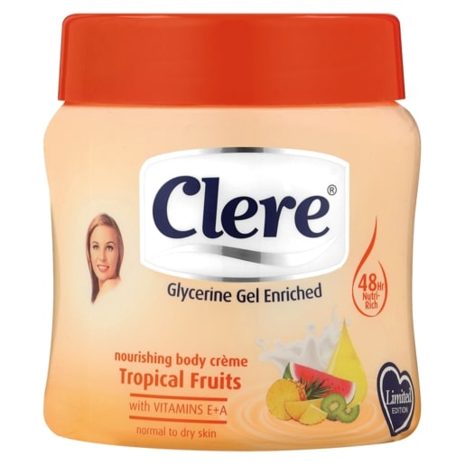 Clere Body Cream Tropical Fruits