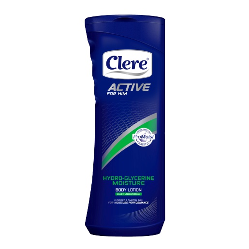 Clere For Men Active HydroGlycerine Moisture Body Lotion 