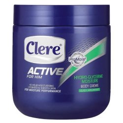 Clere For Men Active HydroGlycerine Moisture Body Creme  