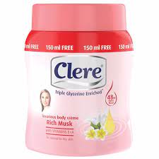 Clere Body Cream Musk 