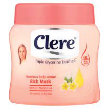 Clere Body Cream Rich Musk 