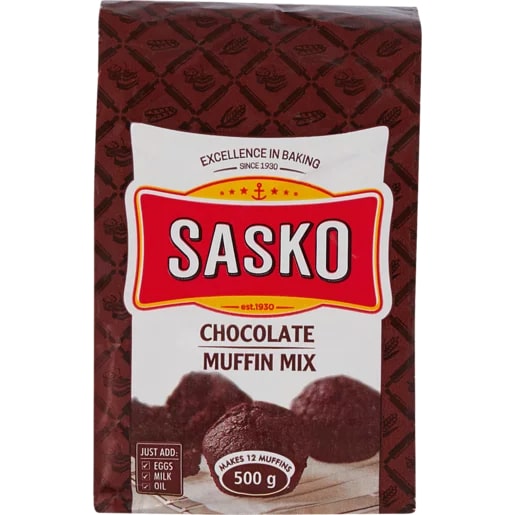 Sasko Chocolate Muffin Mix