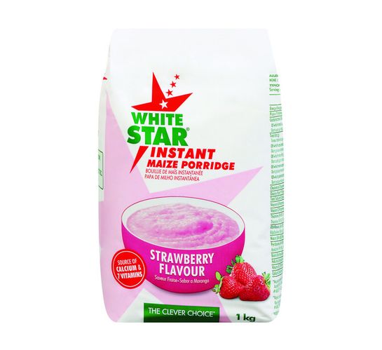 White Star Instant Porridge Strawberry