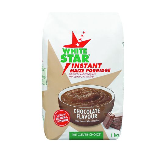 White Star Instant Porridge Choc Chocolate