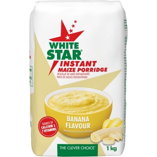 White Star Instant Porridge Banana