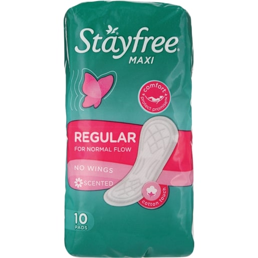 Stayfree Pads Scented No Wing