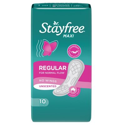 Stayfree Pads Unscented No Wing