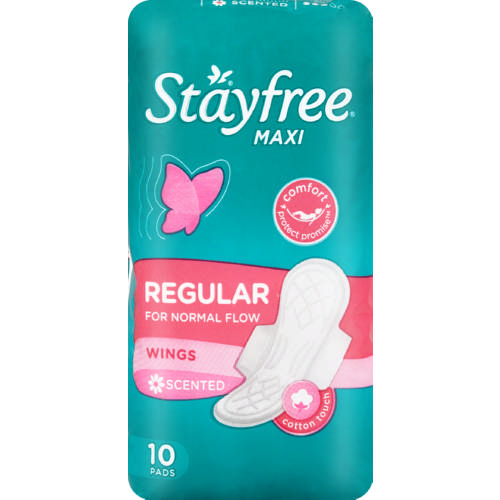 Stayfree Pads Scented Wing