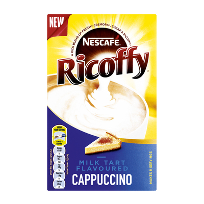 Nescaf? Ricoffy Milk Tart Flavoured Cappuccino Sticks 23g