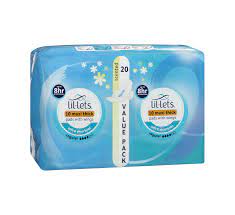 Lillets Scented Regular Winged Maxi Thick Pads