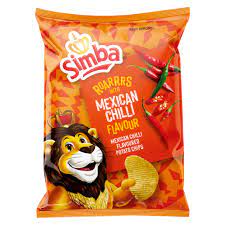 Simba Potato Chips Mexican Chilli