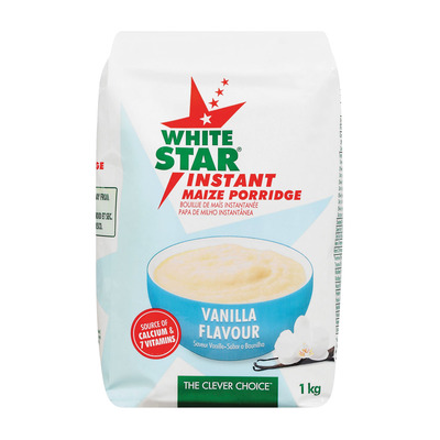 Super White Instant Porridge Vanilla