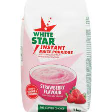 Super White Instant Porridge Strawberry