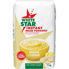 Super White Instant Porridge Banana