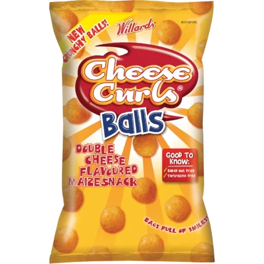 Willards Cheese Curls Balls Chutney